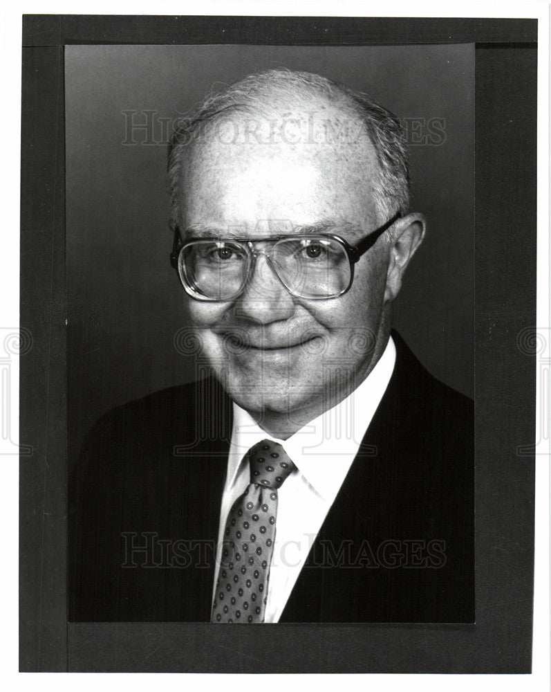 1992 Press Photo Robert P Kelch Michigan Medical - Historic Images