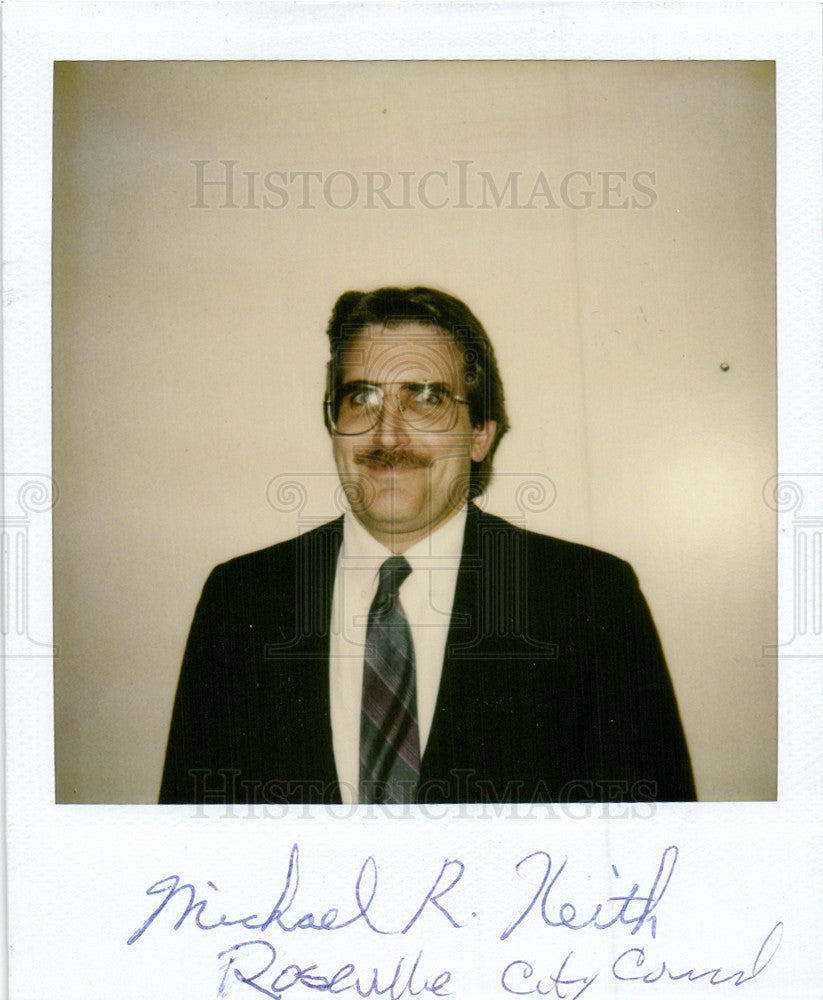 1984 Press Photo Michael Keith Roseville Michigan City - Historic Images