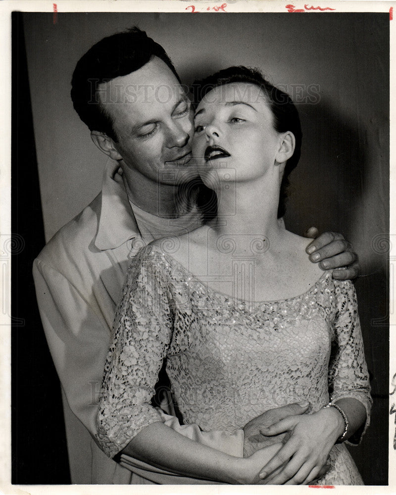 1955 Press Photo Micheal Keith Maggie O`Hara Will-O-Way - Historic Images