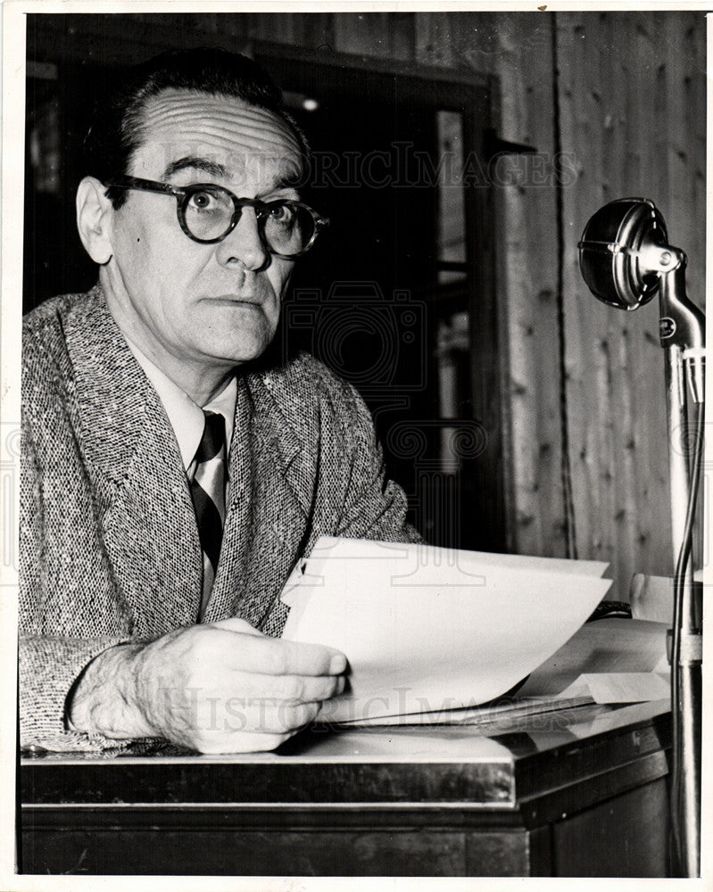 1947 Press Photo Ian  Keith - Historic Images