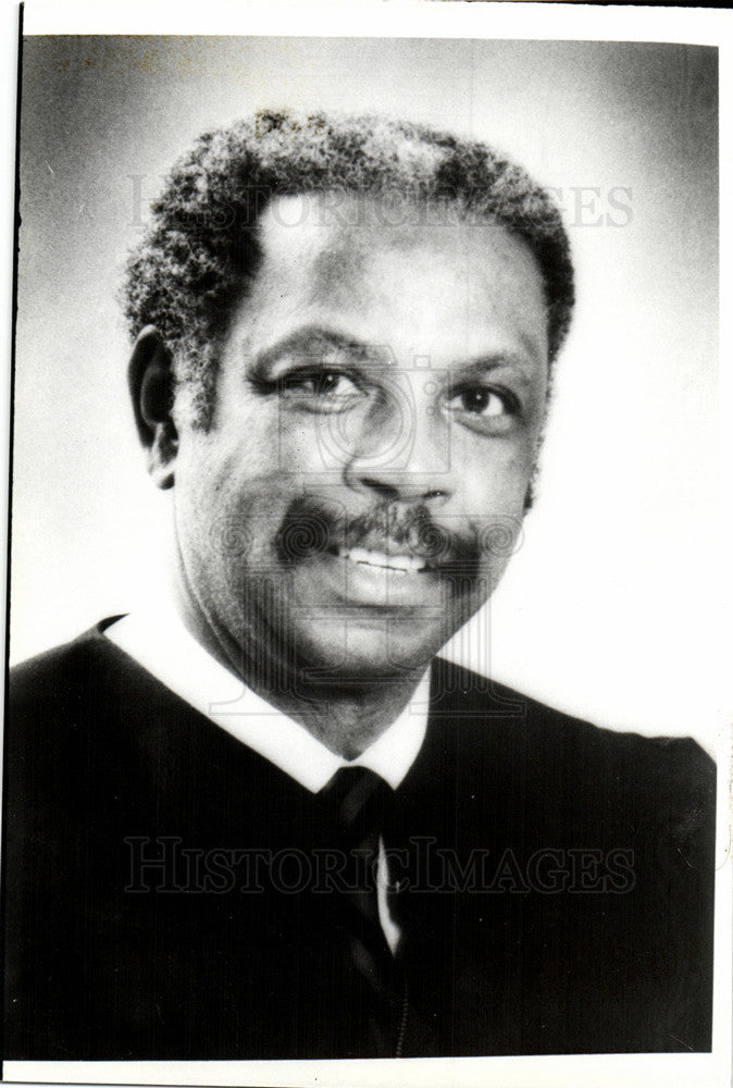 1990 Press Photo Hon Damon keith Detroit - Historic Images