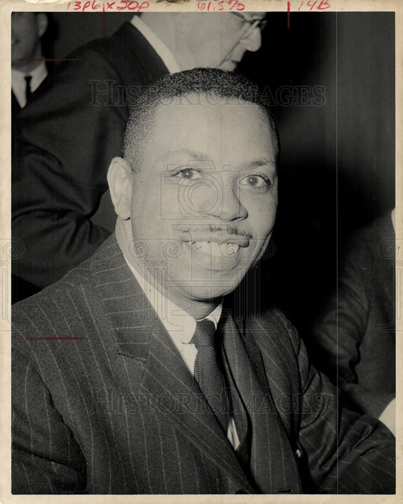 1963 Press Photo Damon J. Keith Judge - Historic Images