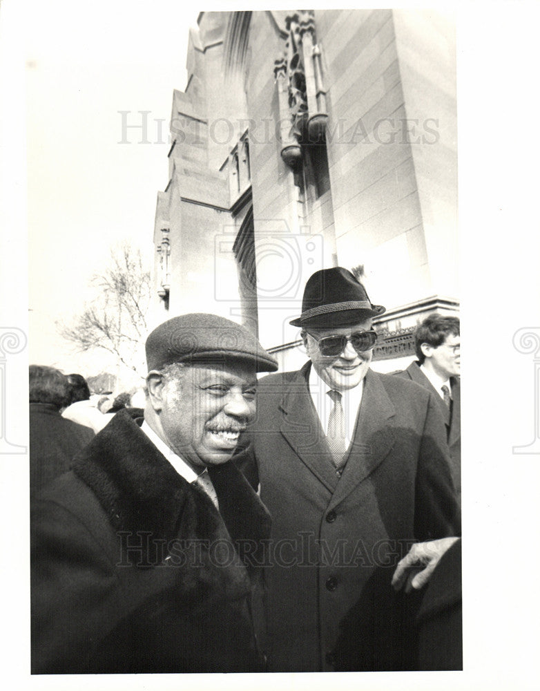 1988 Press Photo Damon Keith Judge - Historic Images