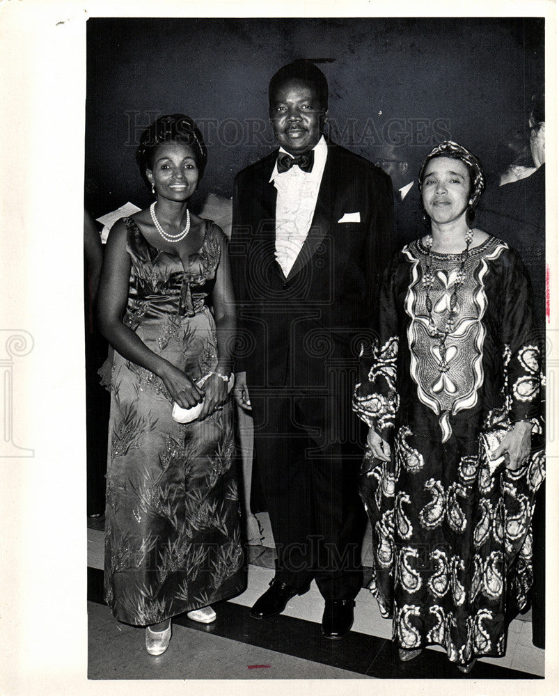 1973 Press Photo Mrs. Damon Keith - Historic Images