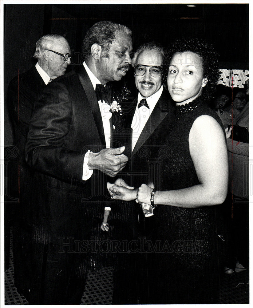 1981 Press Photo Damon Jerome Keith Judge Michigan USA - Historic Images