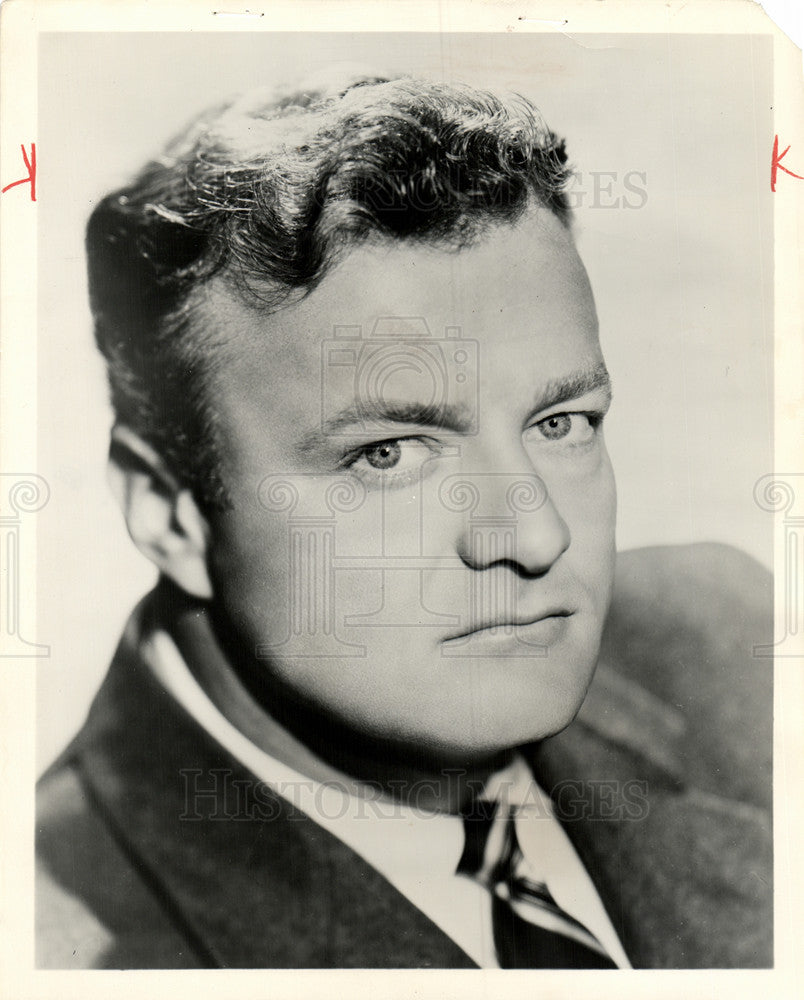 1956 Press Photo Brian Keith American film TV actor - Historic Images