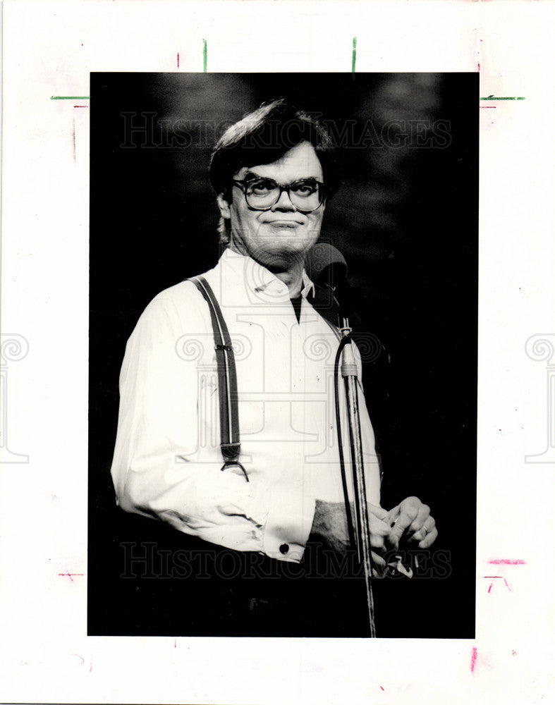 1992 Press Photo Garrison Keillor Ann Arbor Hill Radio - Historic Images