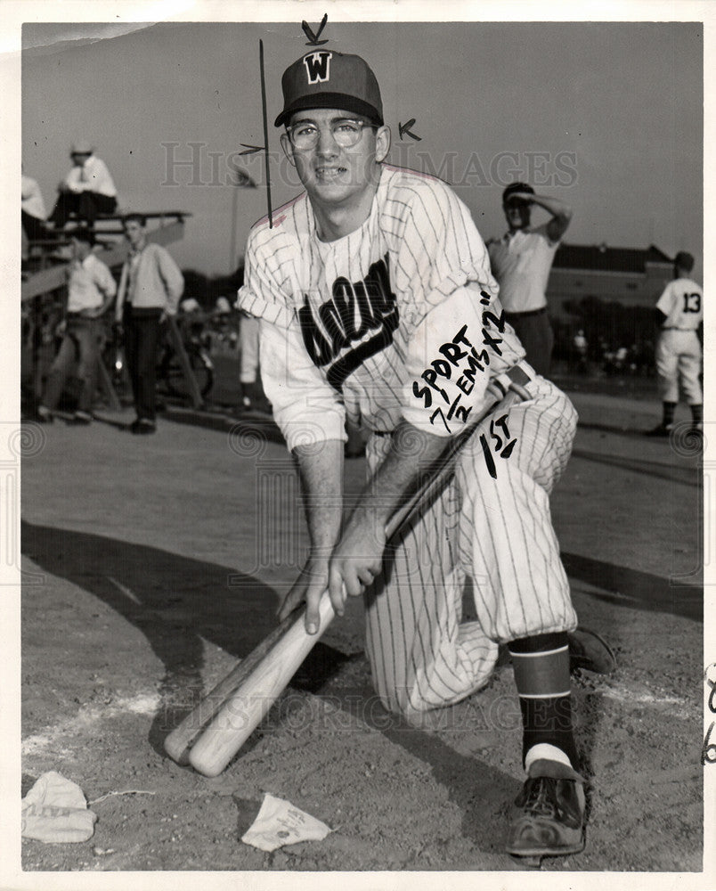 1953 Press Photo Jack Keiffer Walway - Historic Images