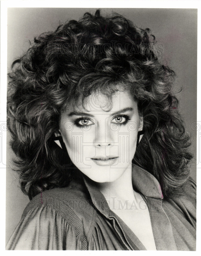 1985 Press Photo Liz Keifer soap opera actress - Historic Images