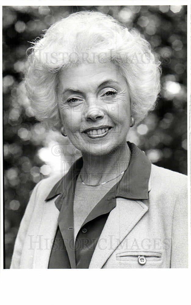 1980 Press Photo Mrs Mary Howard Kehrle GM motors - Historic Images