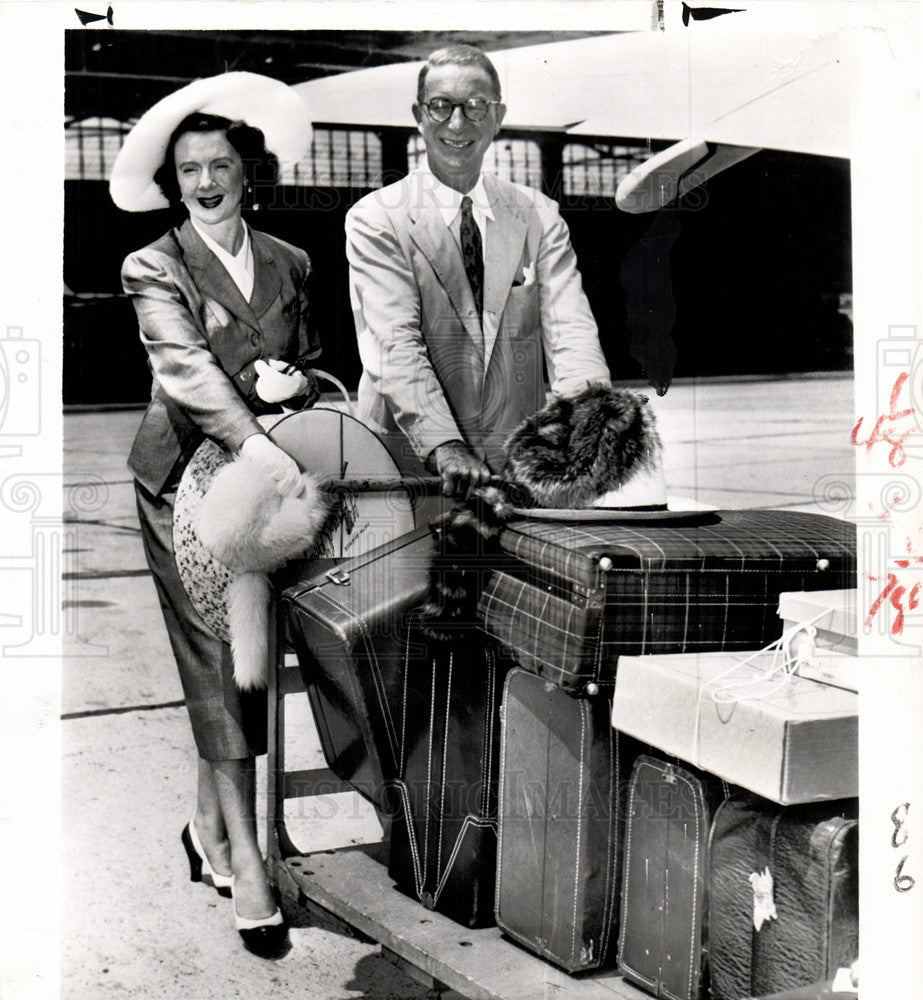 1952 Press Photo Mrs. Kefauver - Historic Images