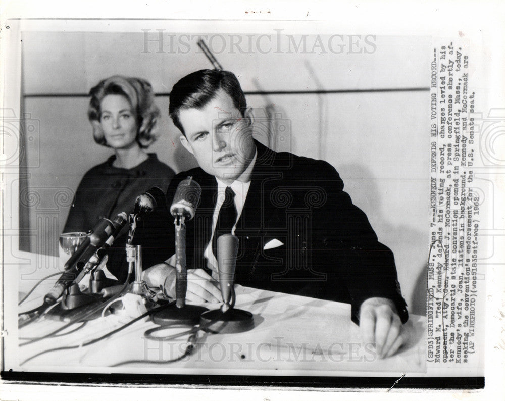 1968, Edward Moore "Ted" Kennedy Senator U.S - Historic Images