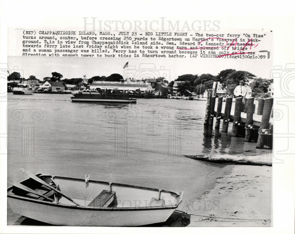 1969 Press Photo Edward Moore &quot;Ted&quot; Kennedy - Historic Images