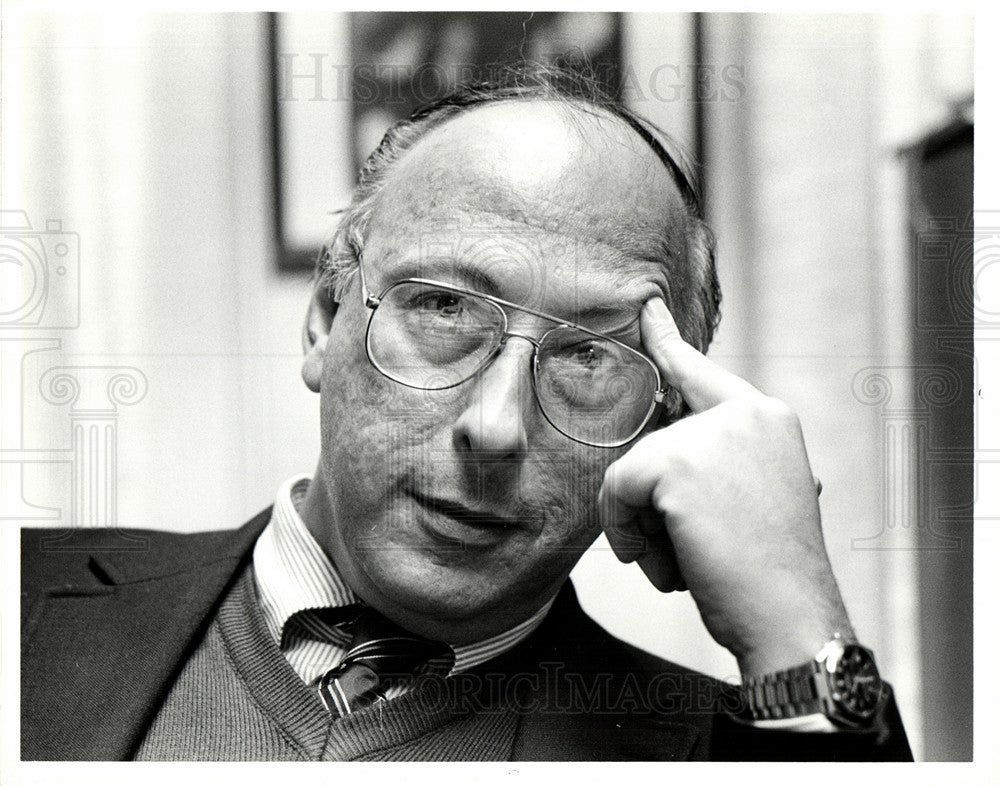 Press Photo maurice kelman law wayne state - Historic Images