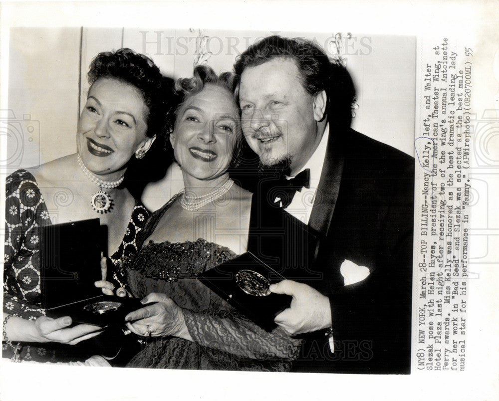 1955 Press Photo Nancy Kelly actress Jesse James - Historic Images