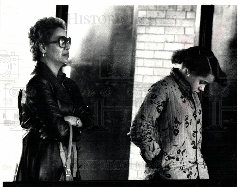 1981 Press Photo Leo E Kelly Jr Mother - Historic Images