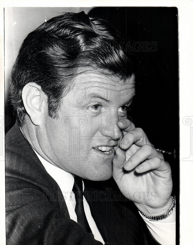 1969 Press Photo Ted Kennedy Senator - Historic Images