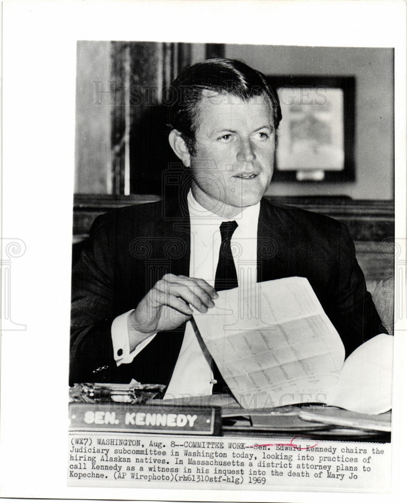 1980 Press Photo Edward Kennedy Senator Democratic - Historic Images