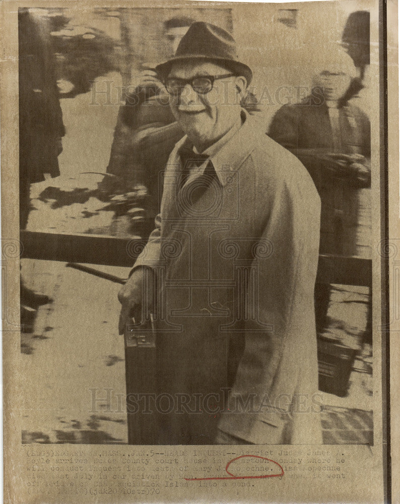 1970 Press Photo james boyle mary jo kopechne trial - Historic Images