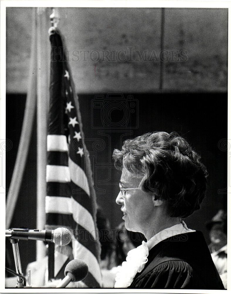 1978 Press Photo Cornelia Kennedy senior judge court - Historic Images