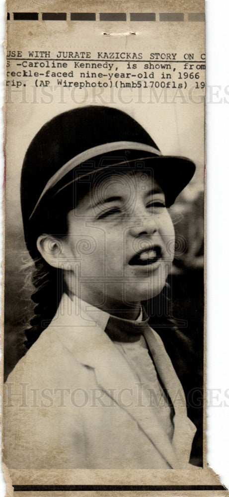 1970 Press Photo Caroline Kennedy Author Attorney - Historic Images