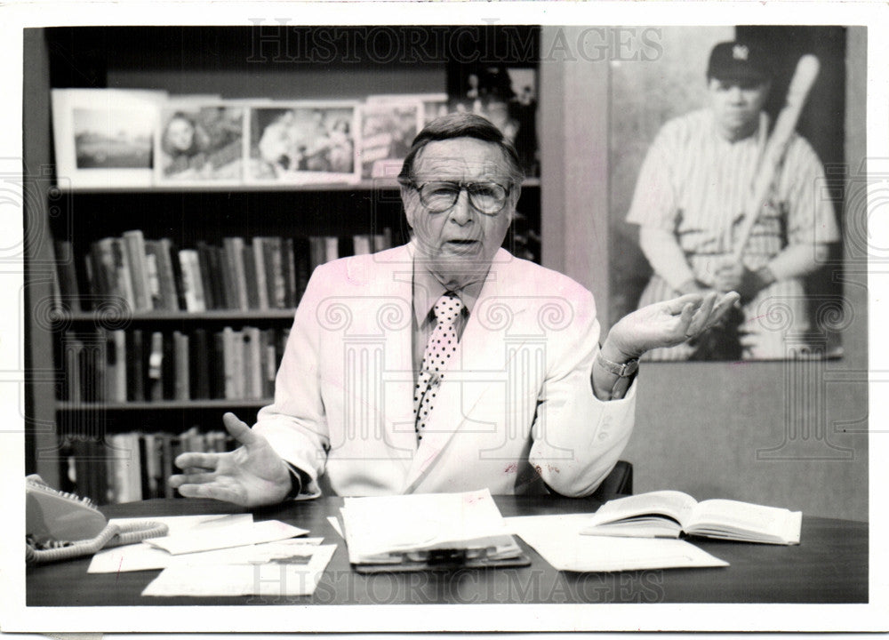 1982 Press Photo Bill Kennedy office - Historic Images