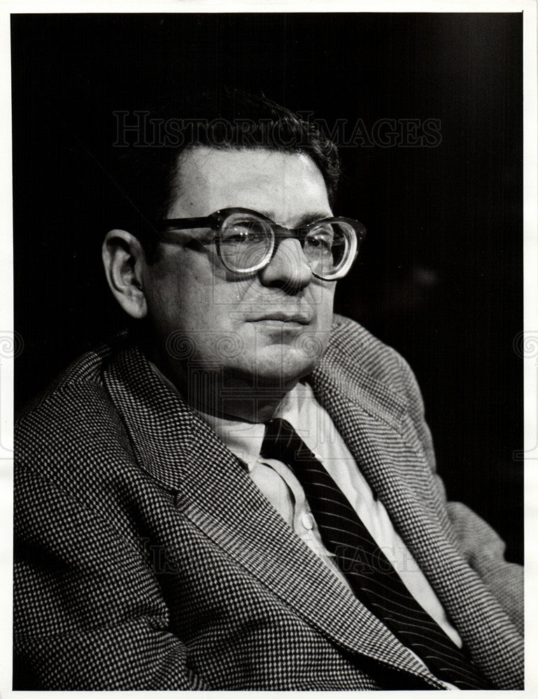 1962 Press Photo Alexander Kendrick US journalist - Historic Images