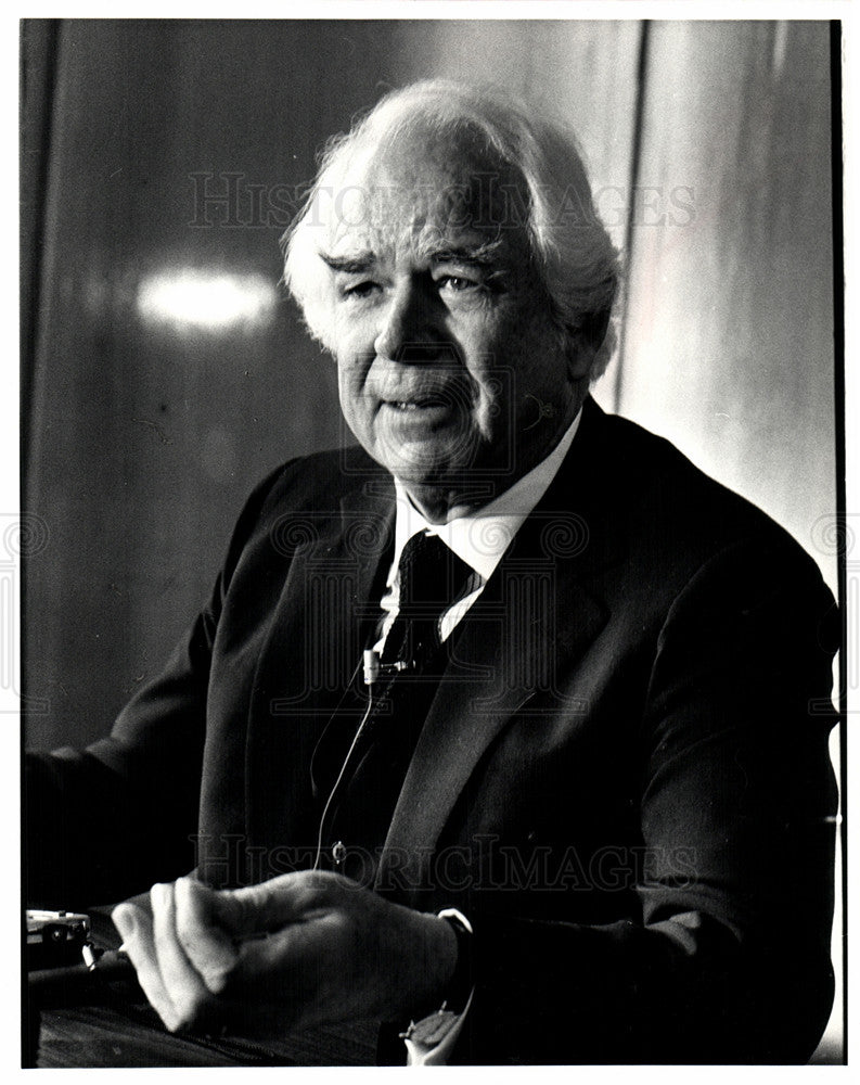 1982 Press Photo Donald Kendall Regan Plan - Historic Images