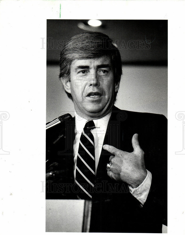 1986 Press Photo Jack Kemp - Historic Images