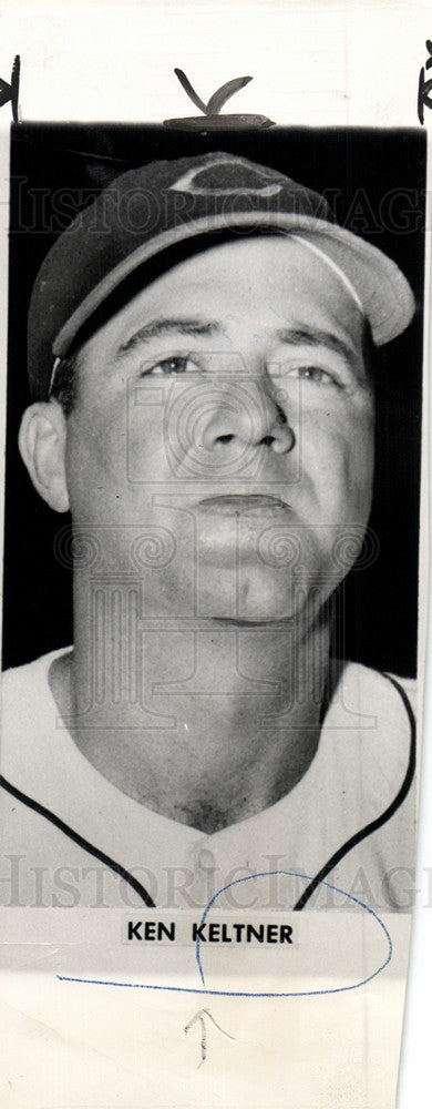 1948 Press Photo Ken Keltner, MLB, Cleveland Indians - Historic Images