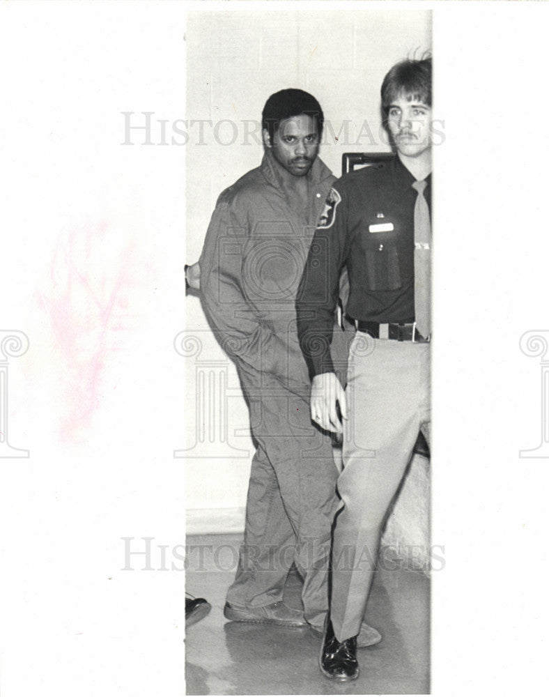 1982 Press Photo Patrick Leo Kelly murder trial - Historic Images