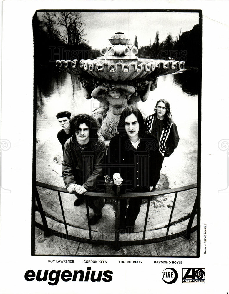 1992 Press Photo Eugenius Scottish band Eugen Kelly - Historic Images