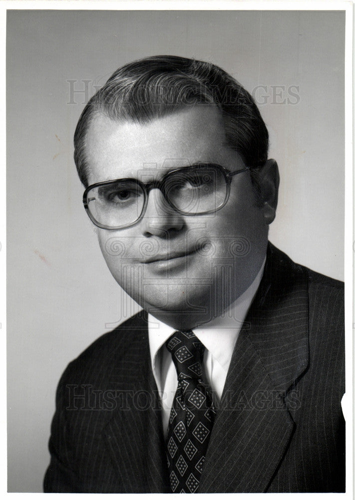 1980 Press Photo Daniel Kelly Touche Ross Co accounting - Historic Images