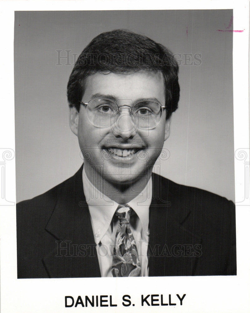 1993 Press Photo Daniel S Kelly ITT law firm - Historic Images