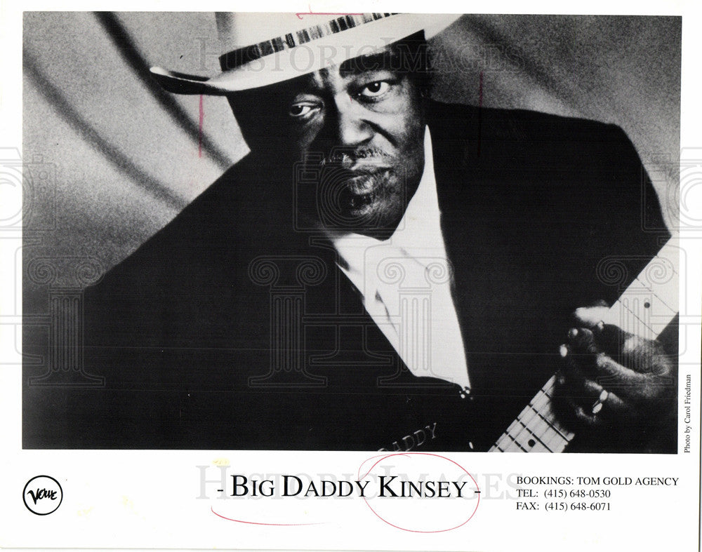 Press Photo Big Daddy Kinsey Singer - Historic Images