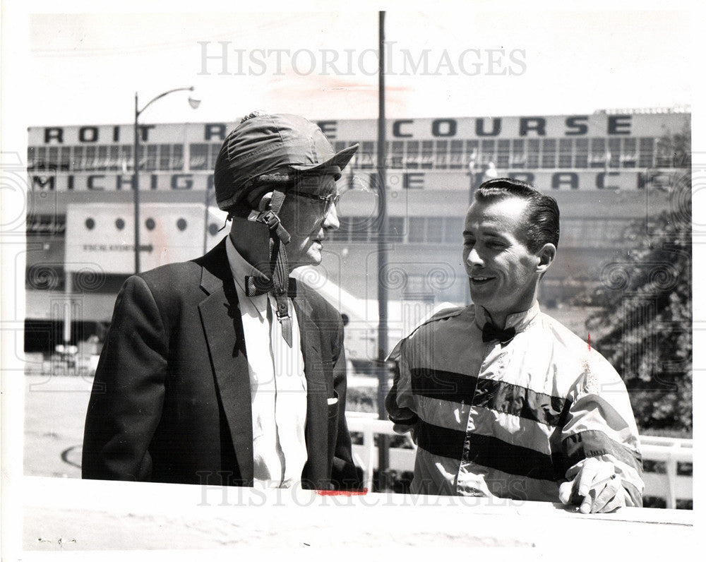 1962 Press Photo George Kingscott Jockey R. J. Bright - Historic Images