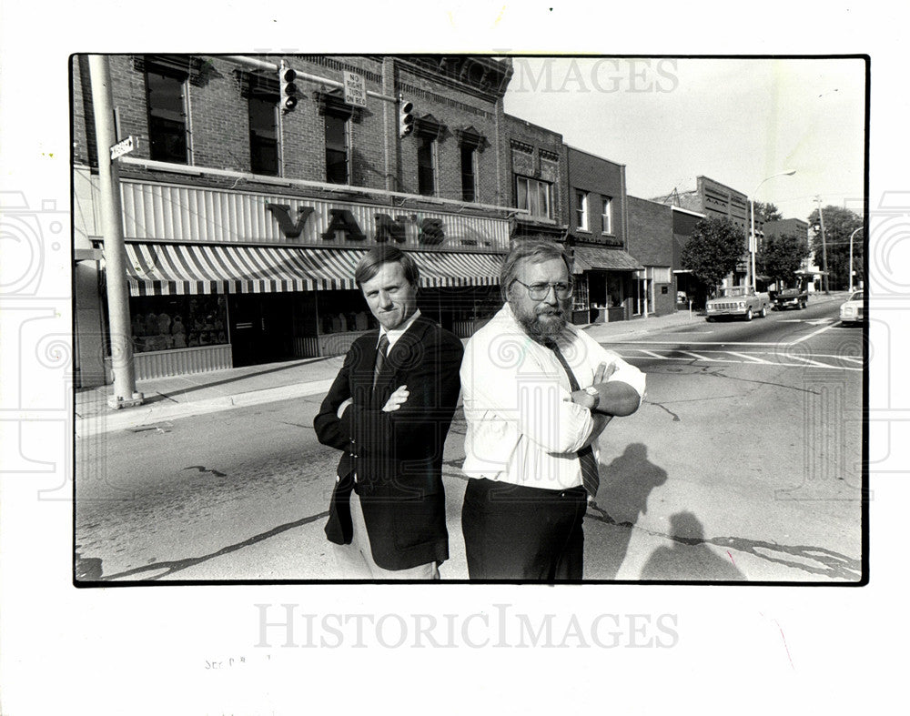 1986 Press Photo Thomas King - Historic Images