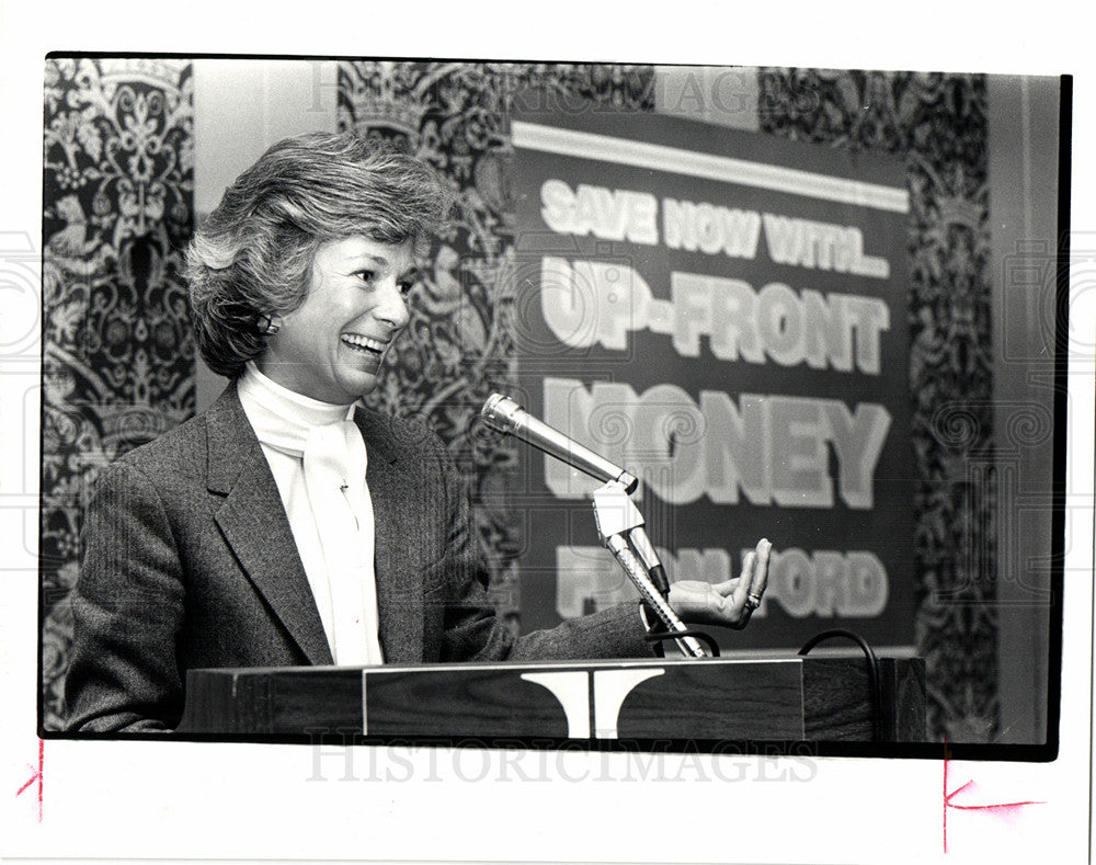 1981 Press Photo Marilyn King Manager - Historic Images