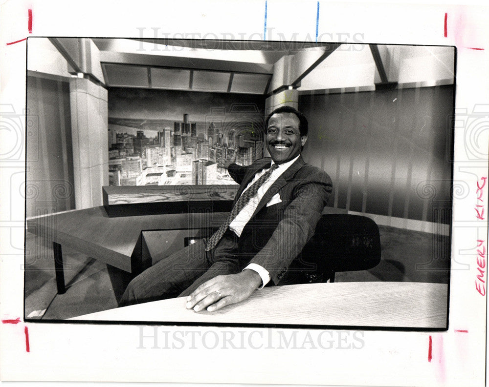 1989 Press Photo Emery King - Historic Images