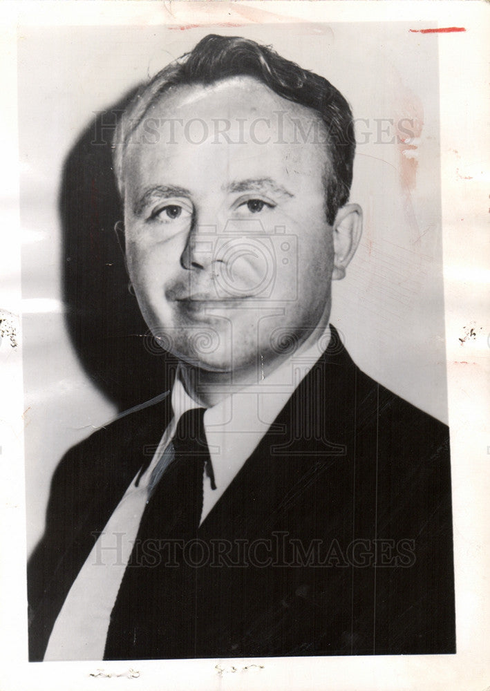 1963 Press Photo Russell Kirk Political Theorist Morali - Historic Images