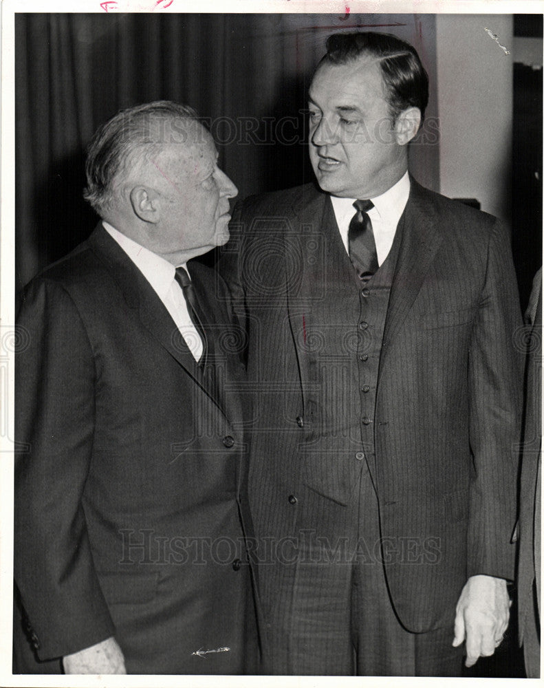 1967 Press Photo Claude R. Kirk Governor Florida USA - Historic Images