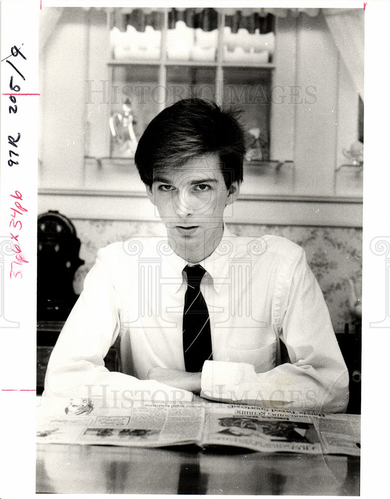 1986 Press Photo Brian Kirchner - Historic Images