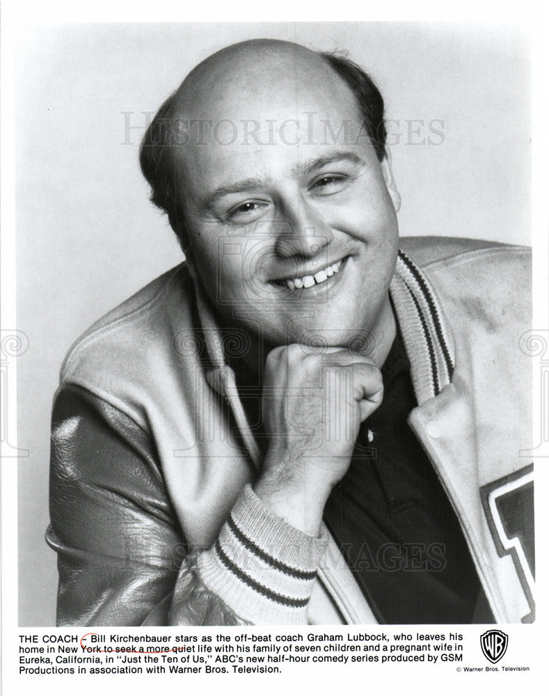 1988 Press Photo Bill Kirchenbauer American actor - Historic Images