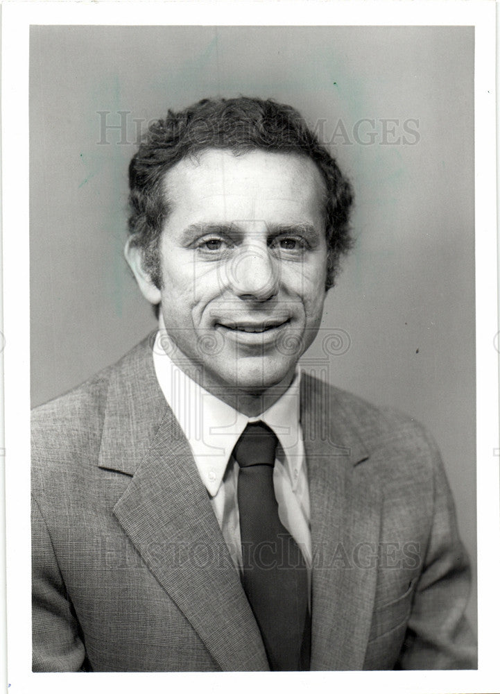 1986 Press Photo Dan Drichbaum Executive of the year - Historic Images