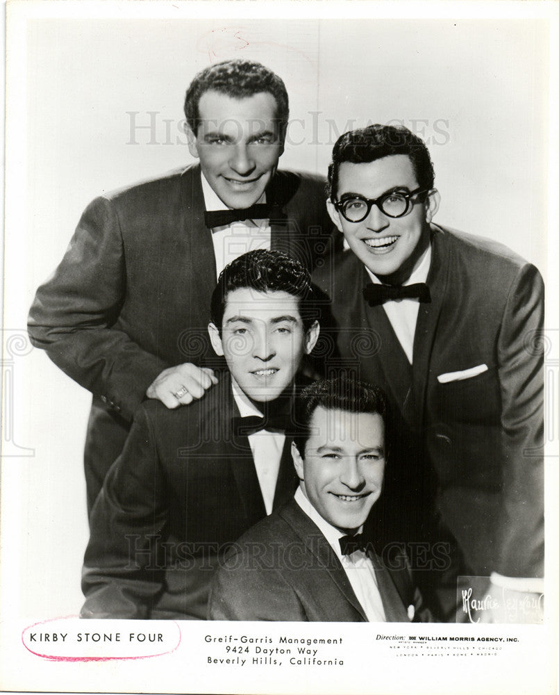 Press Photo kirby stone four american vocal - Historic Images