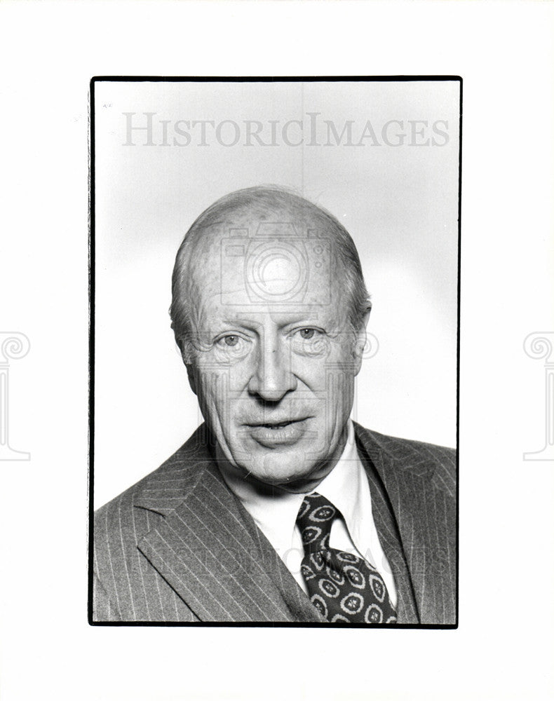 1979 Press Photo Austin Kiplinger Journalist Aditor - Historic Images