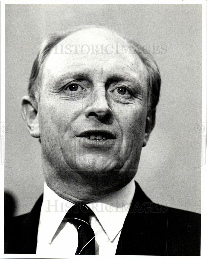 1990 Press Photo Neil Kinnock Member of Parliament. - Historic Images