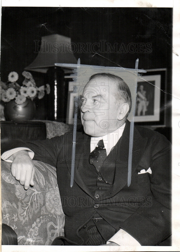 1938 Press Photo William Lyon Mackenzie King - Historic Images