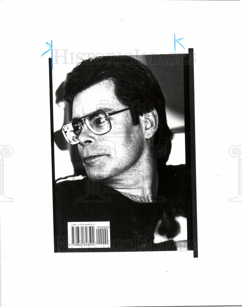 1982 Press Photo Stephen Edwin King American author - Historic Images