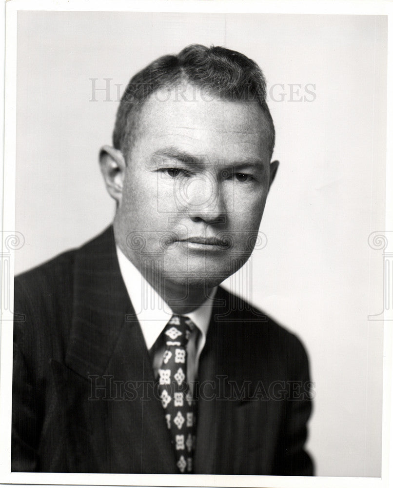 1956 Press Photo Seth King, New York Times, Des Moines - Historic Images